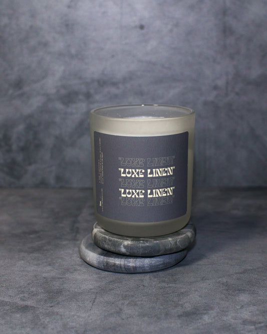 "Luxe Linen" Candle